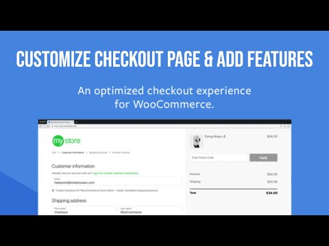 How To Customize Your WooCommerce Checkout Page | Optimized Checkout Pages for WooCommerce