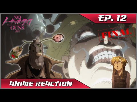 MARY STEALS THE SHOW! | Anime Reaction: No Guns Life Ep. 12 [FINAL]