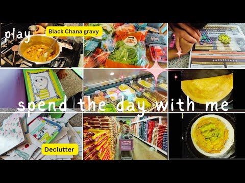 Working Mom's Ordinary Routine Life | Declutter With Me | Weekly Vegetable 🥒🍆 Shopping 🛒