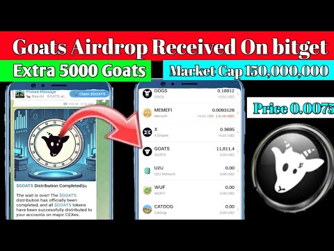 Goats Airdrop Received Bitget | Goats Airdrop Price Prediction | Goats Token Price , Goats price |