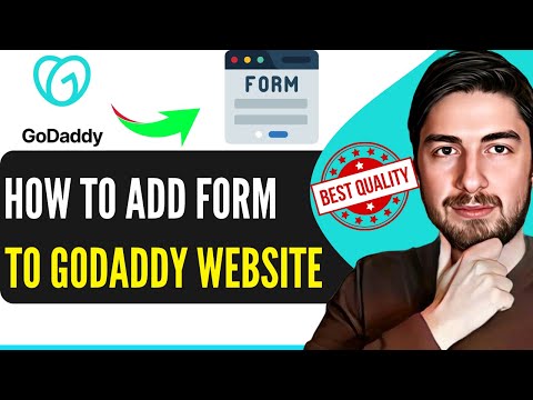 How To Add Contact Form To GoDaddy Website (Step-By-Step)