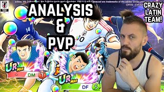 CRAZY LATIN & NORTH AMERICAN TEAM | ANALYSIS | Captain Tsubasa : Dream Team