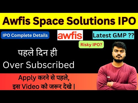 Awfis Space Solutions IPO | Day 1 Subscription Figure | awfis space ipo details |awfis space ipo gmp