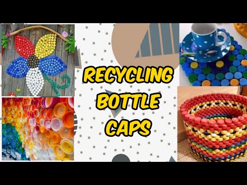 How to reuse bottle caps/bottle  cap recycling/diy/recycling/ recycle/ reduce reuse recycle