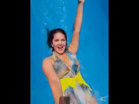 Sunny Leone water pool enjoying Masti |#shorts #sunnyleone #pool