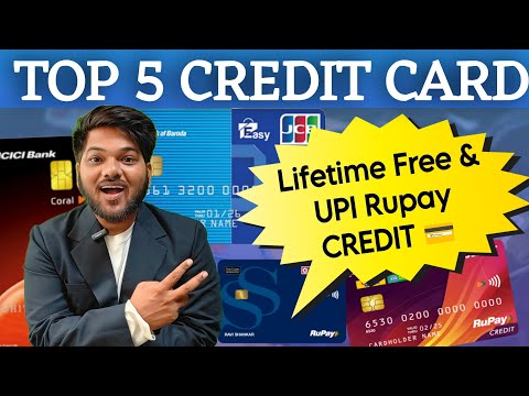 5 best lifetime free credit cards with 100% Approval ? |✓ Lifetime UPI Rupay Credit Card | Apply Now