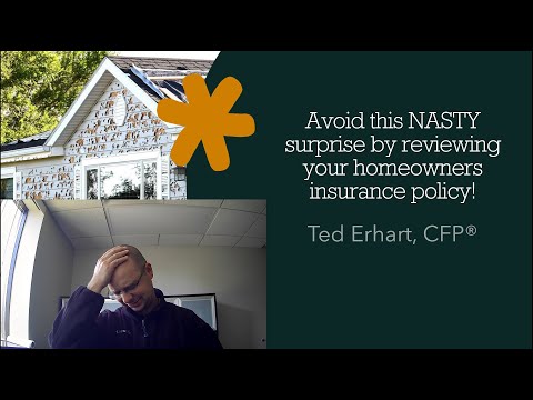 Avoid this NASTY surprise by reviewing you homeowners policy!