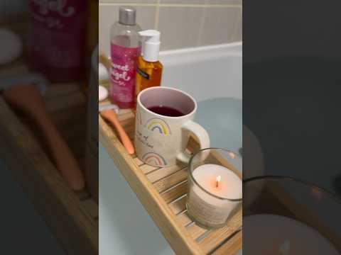 Relaxing ASMR bath #asmr #selfcare #selfcaresunday #bathtime #asmrbath #asmrrelaxation #asmrsounds