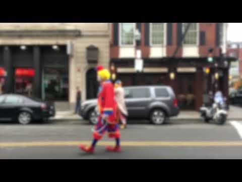 Clowns Walking | Copyright Free Video Footage