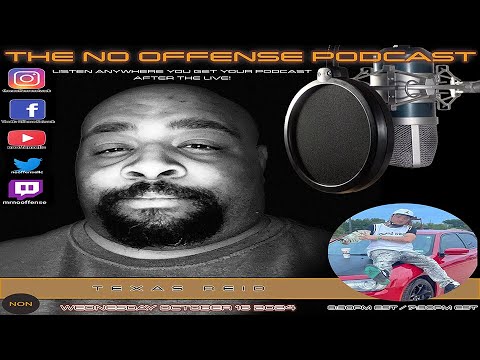 THE NO OFFENSE PODCAST - ARTIST WATCH INTERVIEW EXCLUSIVE - TEXAS REID