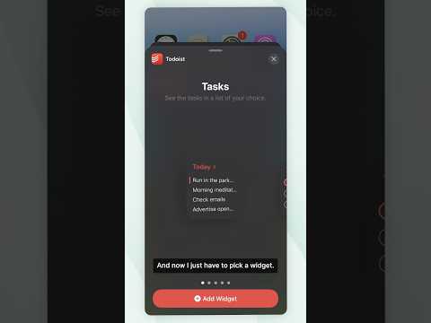 Keep your tasks in sight and at the front of your mind by using a home screen widget! 🏠