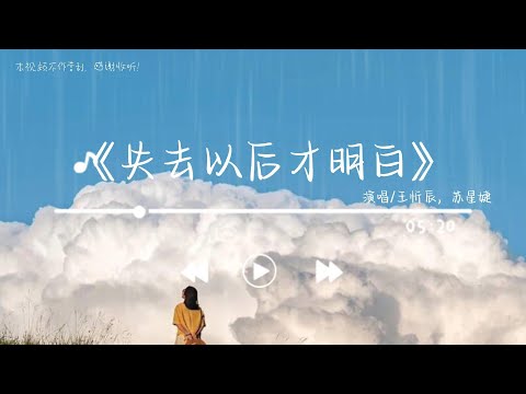 王忻辰+蘇星婕《失去以後才明白》-失去以後才明白  我們的愛回不來（歌詞/lyrics）