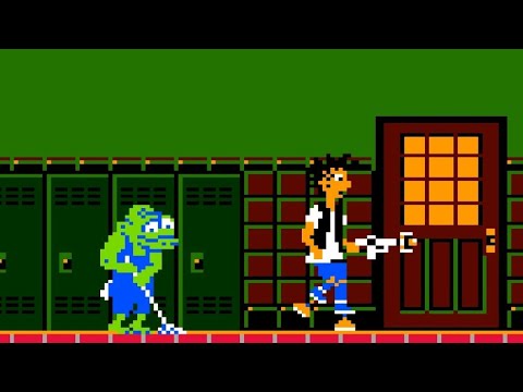 Ghoul School (NES) Playthrough