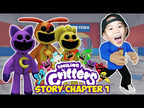 Smiling Critters Story on Roblox Chapter 1! Kaven Roleplays as Critters!