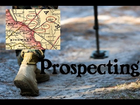 Metal Detecting Sites - Prospecting with Maps and Old Books