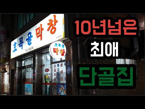 a meat restaurant in operation for 27 years / Makchang/ mukbang / Pork belly / yummy / korean food