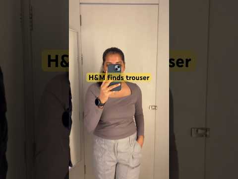 H&M finds canvas cargo trouser, how it’s look after wearing #unboxing #hm #finds #trouser #fashion