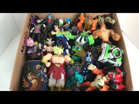 Dragon Ball Super Vs. Ben 10 Reebot Toys Broly Omnitrix Goku Slapback Vegito Shock Rock Frieza