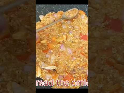 oats capsicum omlet 🫑🍳 recipe| weight loss recipe|high protein omlet