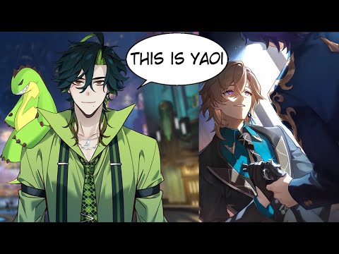 GRINDING THE STORY IN A YAOI CENTRIC GAME  | VTUBER DEBUT MAY 4TH