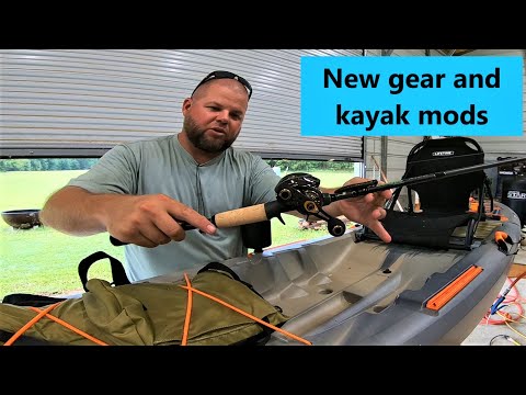 Kayak mods and channel announcement! Lifetime Teton Angler Kayak