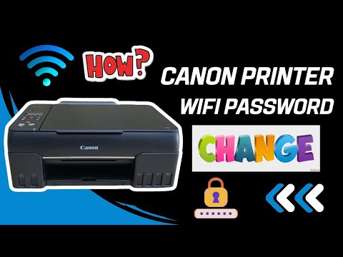 Quick Guide to Changing WiFi Password on Canon Printer