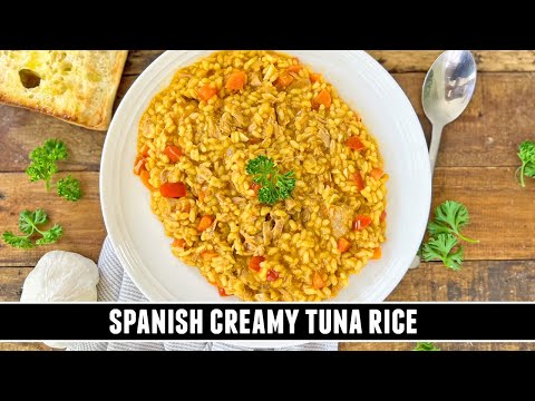 Spanish CREAMY Tuna Rice | Healthy, Affordable & Easy to Make