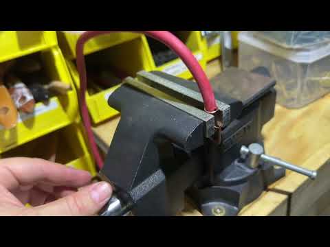 Better Way To Crimp Battery Wire Terminal Ends | Old School Method