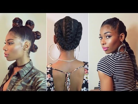 29 NATURAL HAIRSTYLES!  PICS! (USING BRAID HAIR & ALL YOUR OWN)