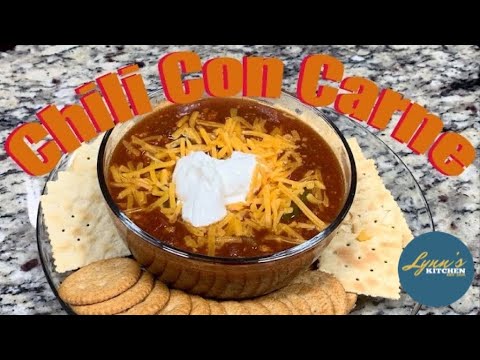 How to make Lynn's Chili Con Carne #LynnsKitchen #PrayCookRepeat #chili