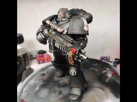 HOW TO PAINT A SPACE MARINE ACTION FIGURE