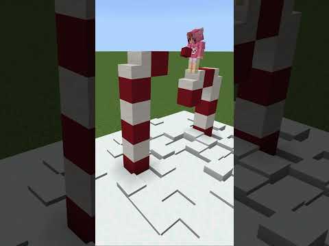 クリスマスプレゼント型のペットハウスの作り方【Minecraft】