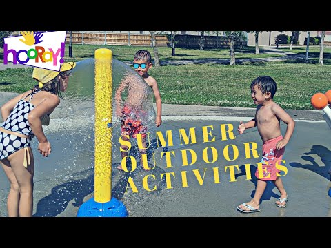 SUMMER Outdoor Activities for Children / Child Daycare Life