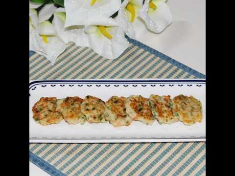 How to make round, round holiday dish, chive and shrimp pancakes