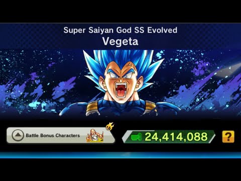 [DRAGON BALL LEGENDS] BATTLE GAUNTLET VS SUPER SAIYAN GOD SS EVOLVED VEGETA (FULL GAMEPLAY)