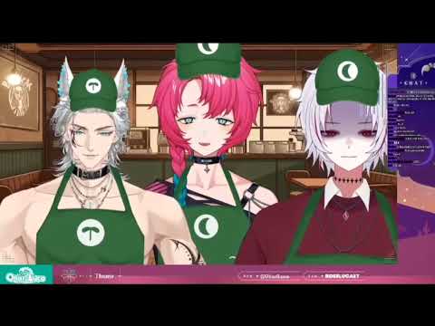 Luca gets sus really quick in Barista Roleplay [globie]