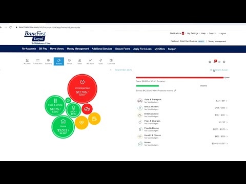 Create Budgets with Online Banking & Money Management