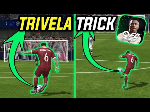 How to do the trivela | fc mobile | power volley shot trick #fcmobile #fifamobile