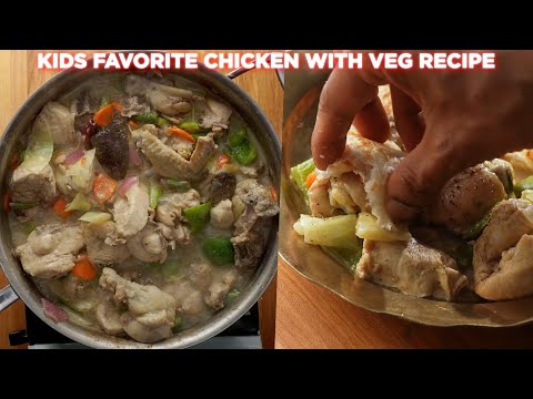 Kids' Favorite Chicken with Mixed Vegetables Recipe