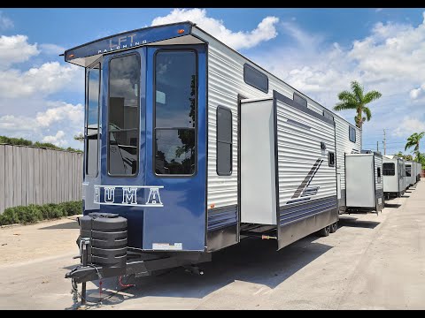 New 2024 Forest River RV Puma VILLA 402LFT Destination Trailer - $82,537.21