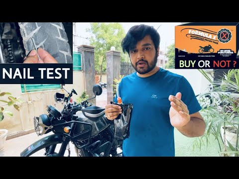 Anti Puncture Gel for Royal Enfield Himalayan | Installation & Test