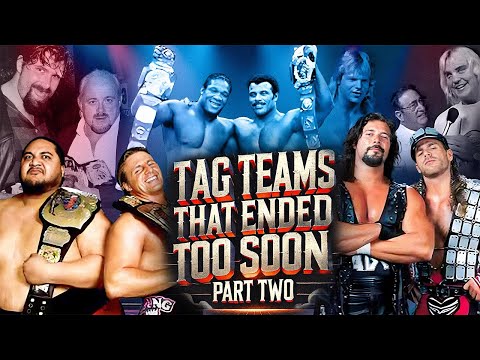 Tag Teams that Ended Too Soon Part 2. #wwe #prowrestling #80swrestling #wcw #90swrestling #tagteam