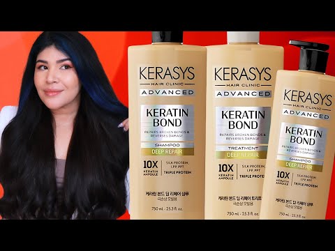 💛 KERASYS KERATIN BOND DEEP REPAIR: Reconstrução profunda para cabelos danificados