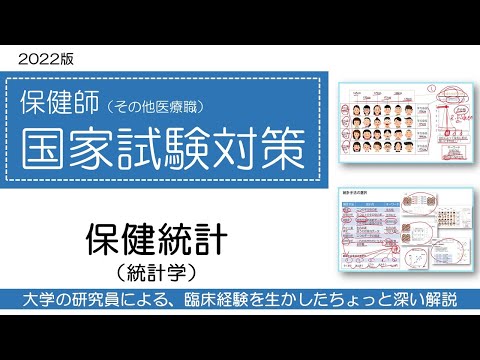 2022保健師国家試験対策・保健統計（統計学）