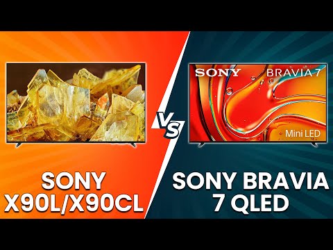 Sony X90L vs Sony BRAVIA 7 QLED - Which Is The Better Option? (Smart TV Comparison!)