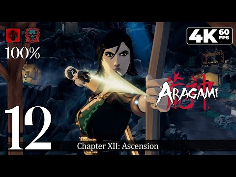 Aragami (PC) - 4K60 Walkthrough (100%, Yurei/Oni, S Rank) Chapter 12 - Ascension