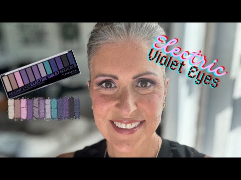 No Buy July: Electric Violet Eyes + Newish Drugstore Stash