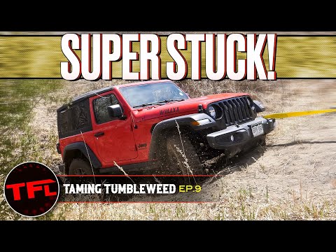 This Did NOT Go As Planned! Tumbleweed Devours Tommy's Jeep! | Taming Tumbleweed Ep.9