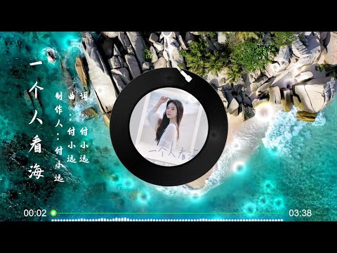 【一个人看海】付小远 - 最新疗伤浪漫情歌 “海鸥不会因旅客的停滞而等待，即使低空盘旋放下了姿态” 高音质LRC歌词 |  New Chinese Songs in October 2021