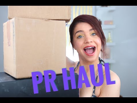 PR HAUL | UNBOXING FT CLE DE PEAU | LUMINESS COSMETICS | SIGMA & MORE!!! | MAKEUPMOLLY